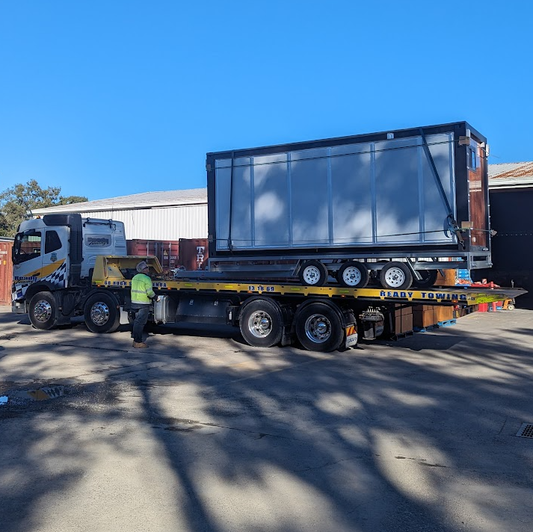 WATTLE: Container Tiny Home + Trailer