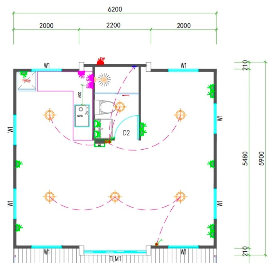 Banksia Open Plan Tiny Home (Ready For Delivery)